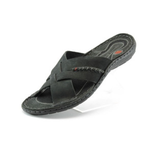 Мъжки чехли черни летни МЙ 71149ЧеренKP