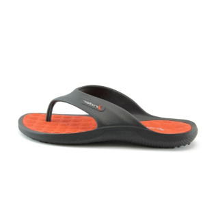 Мъжки чехли черни летни Rider 80616Черно+ЧервеноKP