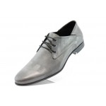 Мъжки обувки сиви официални ФЯ 8061СИВKP