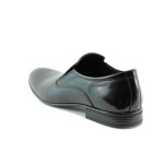 Мъжки обувки черни лачени БО 6174KP