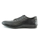 Мъжки черни обувки спортно-елегантни ЛД310KP