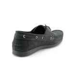 Мъжки обувки черни тип мокасини МИ15ЧKP
