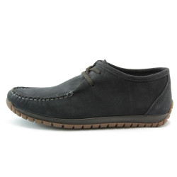 Мъжки обувки черни велурени КП7105Ч.В.KP