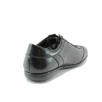 Мъжки обувки с връзки черни лачени МИ 2KP