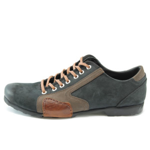 Мъжки спортни обувки от естествен набук МИ 01KP