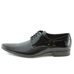 Мъжки обувки черни официални ФЯ 8093KP