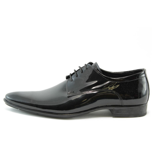 Мъжки обувки черни елегантни БО 6112KP