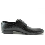 Мъжки елегантни обувки черни БО 6195KP