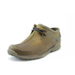 Мъжки обувки от естествена кожа зелени МЙ 83240зKP