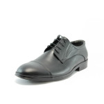 Мъжка елегантна обувка черна ФН 002Ч-гигант KP