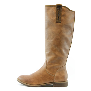 Дамски равни ботуши светло кафяви S.Oliver 26514KP