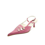 Дамски обувки розови кожени ИС 594 розовиKP