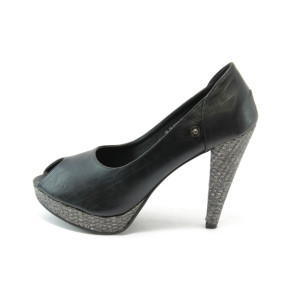 Дамски черни обувки ФР 70633 черниKP