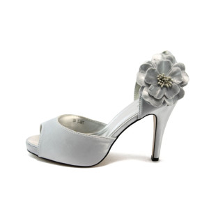 Дамски обувки сиви на ток ФР 789-2 сивиKP