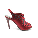 Дамски обувки червени ФР 2011-5 червениKP