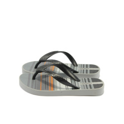 Черни джапанки, pvc материя - ежедневни обувки за лятото N 100022998