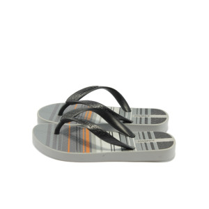 Черни джапанки, pvc материя - ежедневни обувки за лятото N 100022998