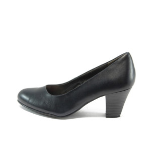 Сини дамски обувки с ток Jana 8-22405-23 сини ANTISHOKK KP