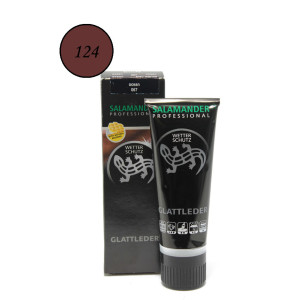 Кафява крем-боя за обувки от гладка кожа -   N 10008984