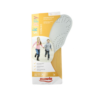 Детски стелки за обувки, от естествена кожа MonetaKP