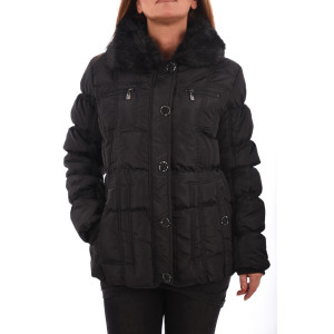 Дамско топпло яке Diamond 8243 черенKP