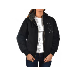 Дамско ватирано яке черно АР дамко яке ватаKPS