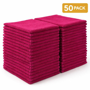 ПРОМО пакет 50 бр. кърпи ХИТ Фуксия -30х30 см.