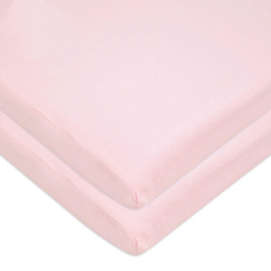 2бр. Розови чаршафи с ластик - ПРОМОЦИЯ