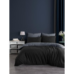 Спално бельо за единично легло Gray/Black