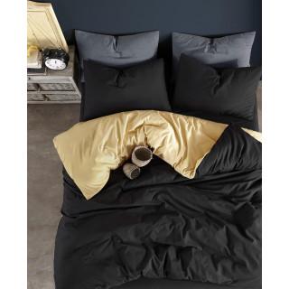 Спално бельо за единично легло Gold/Black