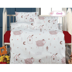 Бебешки спален комплект Патик с овчици