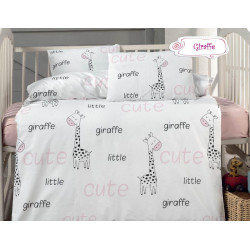Бебешки спален комплект Патик с жираф