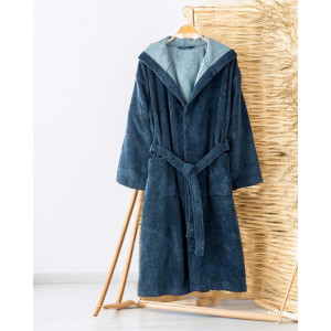 Халат Финес с бамбукова мекота - индиго Халат Финес с бамбукова мекота - индиго