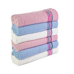 Памучна кърпа за баня 50/85 от памук 400гр./кв.м. Multicoloured