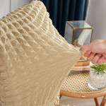 Промо сет от 6 бр. eластични покривала за стол Oatmeal