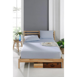 Син спален комплект от 2 части - 120х200 см.