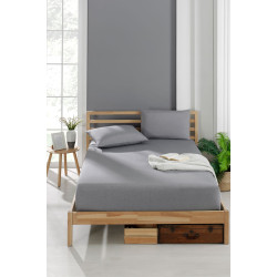 Сив спален комплект от 2 части - 120х200 см.