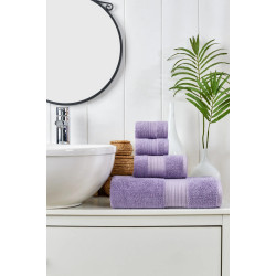 Луксозен комплект кърпи Moon - лавандула