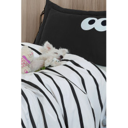 Артистичен спален комплект за единично легло Дарк