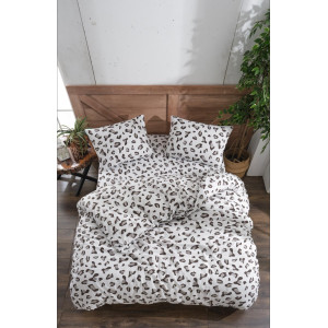 Двоен спален комплект Животински принт - Фин памук Двоен спален комплект Животински принт - Фин памук