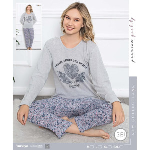 Дамска пижама Grey XL Дамска пижама Grey XL