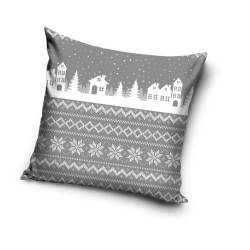 Красива коледна възглавничка Свята нощ