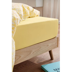 Практичен чаршаф с ластик ХИТ - Жълто