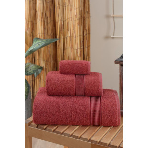 Промо комплект хавлиени кърпи Червено - 3 броя Промо комплект хавлиени кърпи Червено - 3 броя