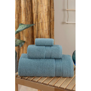 Промо комплект хавлиени кърпи Петрол - 3 броя Промо комплект хавлиени кърпи Петрол - 3 броя