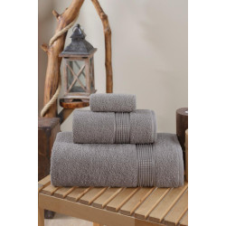 Промо комплект хавлиени кърпи Сиво - 3 броя