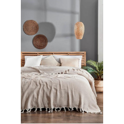 Бежово модерно одеяло Пещемал 