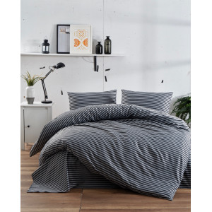 Спален комплект на райета Антрацит Спален комплект на райета Антрацит