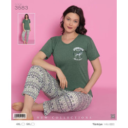 Дамска пижама Greeny XXL