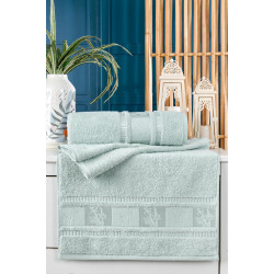 Промо 2бр. Хавлиена кърпа Зелен Бамбук - 50х90 см.